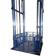 CE  hydraulic warehouse lift platform machine room less cargo elevator